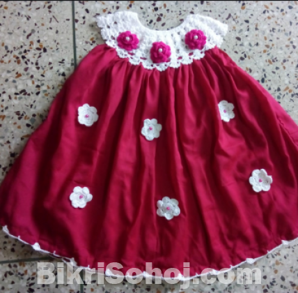 crochet baby dress